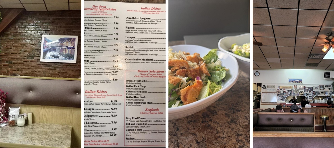 Jeno's Restaurant & Lounge Menu